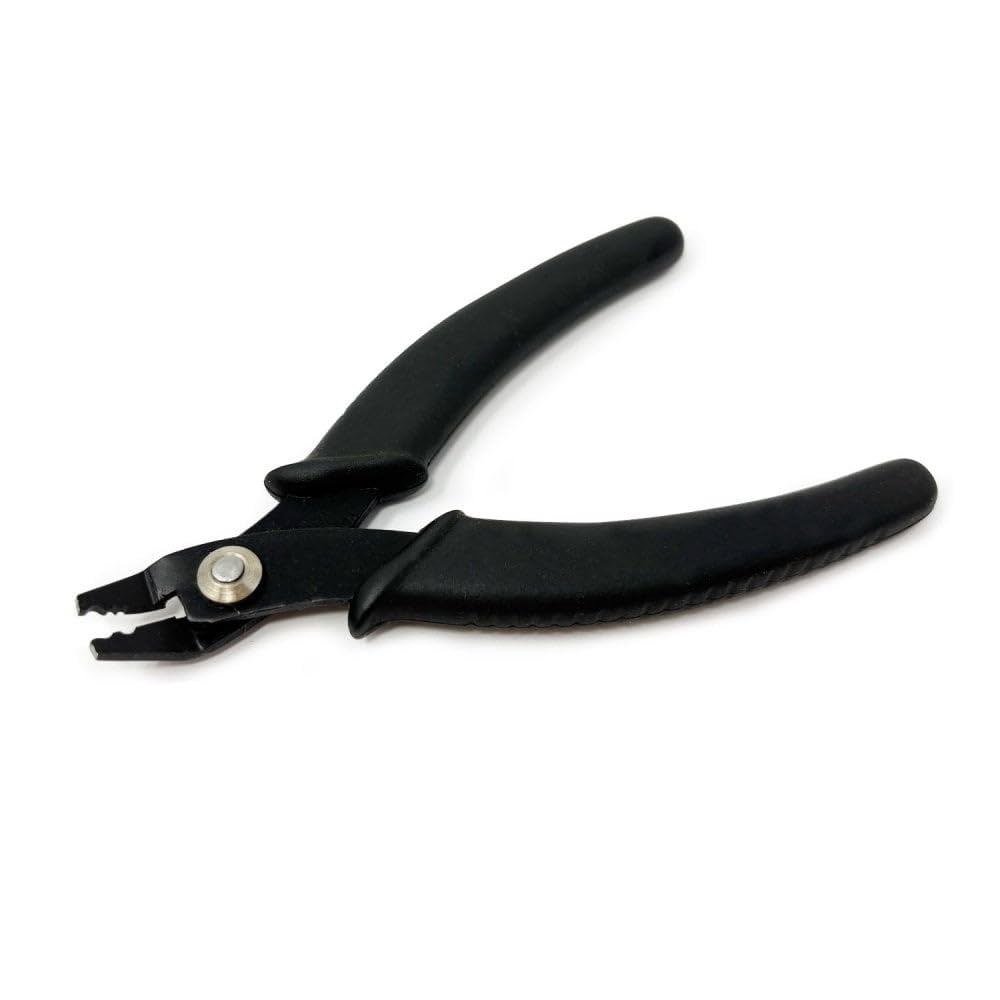 Maddisons of Durham Bead Crimping Pliers with Angled Tip for Jewellery Making