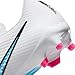 Nike Zoom Vapor 15 Academy FG/MG Mens Football Boots DJ5631 Soccer Cleats (UK 10.5 US 11.5 EU 45.5, White blatic Blue hot Punch 146)