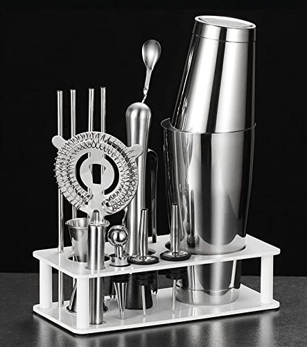 Set de coctelera y barra Bartender Kit 13 piezas miniatura 1
