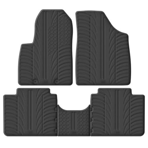 Tapis de caoutchouc Forthing T5 Evo Gledring sur mesure noirs