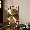 ＡＷＨＡＯ Wooden Stand for Gongs Up to 40 Cm, Multifunctional Display Stand, Wooden Wind Chime Stand for Classroom, Tea Room Or #5