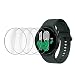 Produktbild Glas Kompatibel mit Samsung Galaxy Watch 5 /Galaxy Watch 4 44mm Schutzfolie, [4 Stück] [HD Clear] [9H Härte] [Blasenfrei ] [Anti-Kratzer] Displayschutz Panzerfolie für Galaxy Watch 5/4 44mm