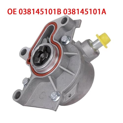 Bomba de vacío de motor 1 pieza color plateado metálico compatible para VW TDI 98-05 Beetle 99-06 Jetta Golf 038145101A 038145101B miniatura 6