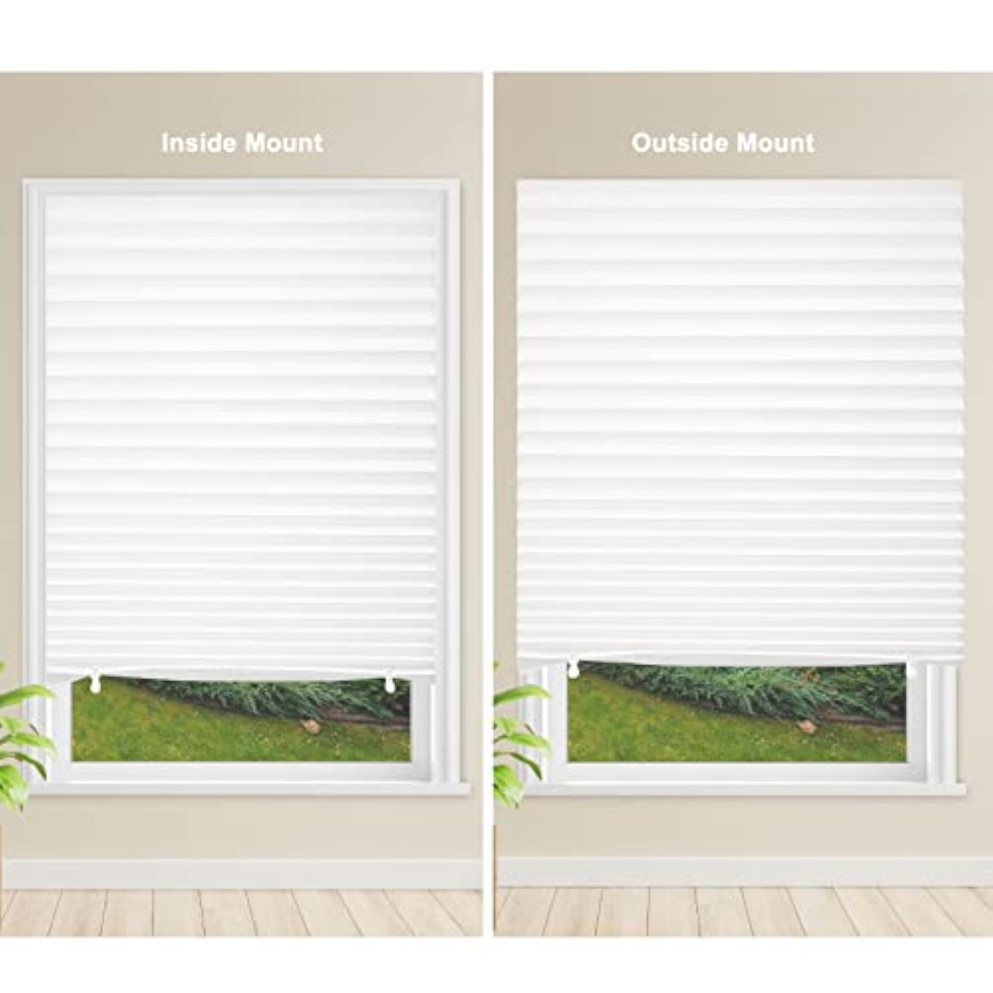 6 Pack Temporary Blackout Paper Shades