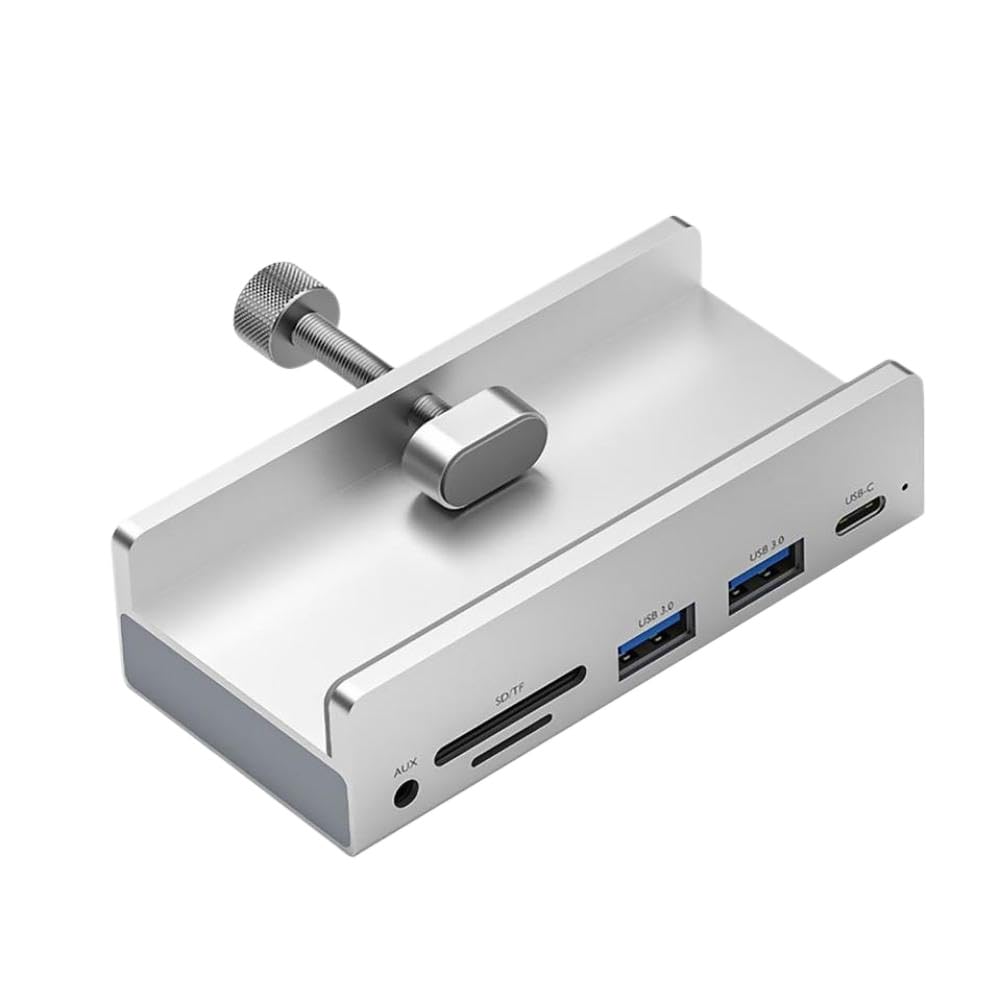 Hub USB 3.0 tipo C de 6 puertos compatible con computadora