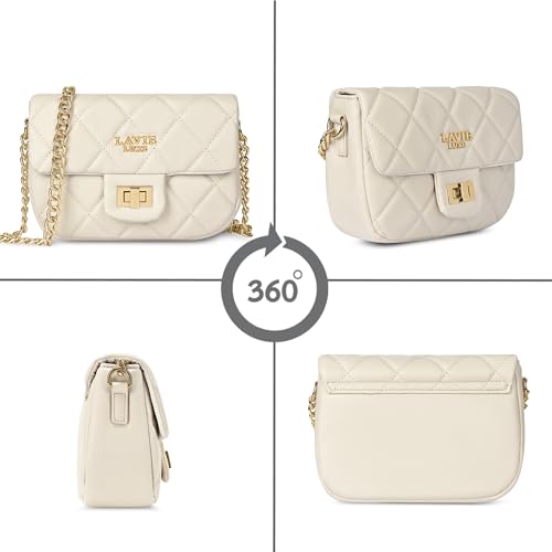 Image of Lavie Luxe Women's Chan25 Flap Cross Body Sling Bag | Ladies Purse Handbag | Gift for Women