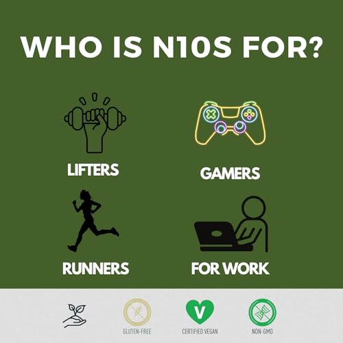 Clean Machine CMN10SPWCHRY30 N10S Plant-Based Pre Workout Powder - Vegan Energy Supplement thumb #2