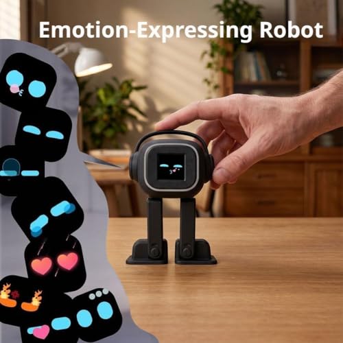 Robot interactif émotionnel à 19 articulations et commande vocale intelligente
