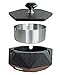 Ashtray for Outside Patio, Black Ash Tray with Lid and Removable Liner, Perfect Outdoor Ashtray for Cigarette Smokers, Cool Outdoor Ashtrays for Patio Waterproof/Windproof