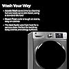 Kenmore 4.5 cu. ft. Front Load Washer with Stain Removing Steam Treatment - Reduce Laundry Time with Accela Wash - LED - ENERGY STAR Certified - Metallic Silver
