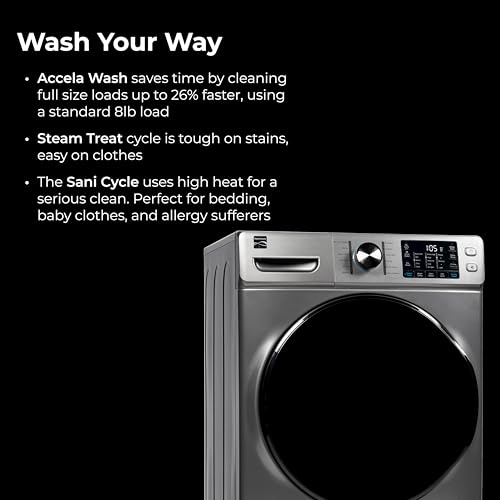 image for Kenmore 4.5 cu. ft. Front Load Washer with Stain Removing Steam Treatm