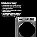 Kenmore 4.5 cu. ft. Front Load Washer with Stain Removing Steam Treatment - Reduce Laundry Time with Accela Wash - LED - ENERGY STAR Certified - Metallic Silver