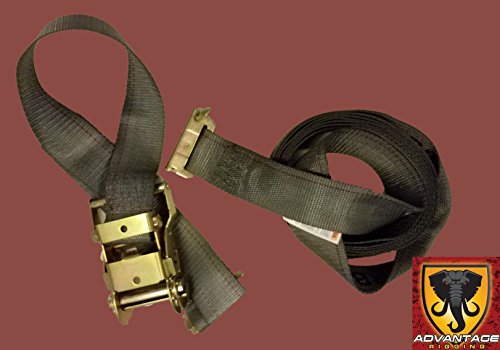 16' E-Track Ratchet Tie Down Strap (Qty 12) #TOP1