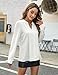 Blooming Jelly Women's Dressy Casual Blouses Business Work Tunic Tops Cute Long Sleeve V Neck Pleated Shirts 2026 Fall Outfits (White,Small)