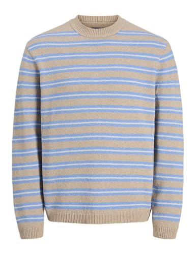 Jack & Jones Jorben Knit Crew Neck pull en maille col rond mode homme vêtement