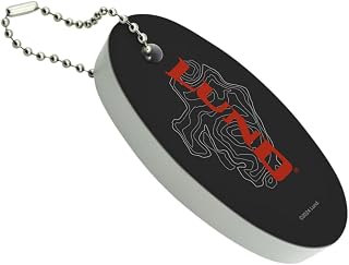 Lund Fish Finder Logo Floating Keychain Oval Foam Fishing Boat Buoy Key Float