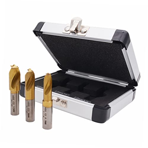 HOMSFOU Efficient Spot Welding Tool 6.5mm 8mm 10mm Hss Drill Bits High-speed Spot Welding Drill Bit Set