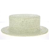 Forma: canotero. Traclet Canotier Triple Espesor Blanco 58 cm