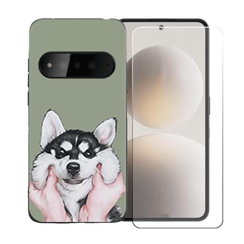 BMPNLSZ �K�p Brain Natural AI Phone+HD�����K���X�ɓK�����ėpTPU�ی�J�o�[�A�V���J�Q���V�F���o���p�[�ی�o�b�N�V�F��-�K�p Brain Natural AI Phone�ɓK����9�d�x�X�N���b�`�h�~�X�N���[���ی�J�o�[ L