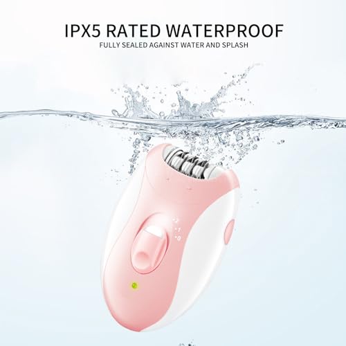 Epilators Hair Removal for Women, Smooth Glide Hair Removal Device with 32 Tweezers, 2 Speeds Epilator for Ladies, Cordless Hair Shaver for Women Legs/Face/Bikini/Arms