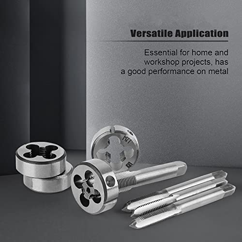 110 PCS Metric Tap and Die Set, Metric Screw Threads M2-M18 for Cutting External and Internal Threading, Come with Storage Case and Complete Accessories by GYZJ - Image 9