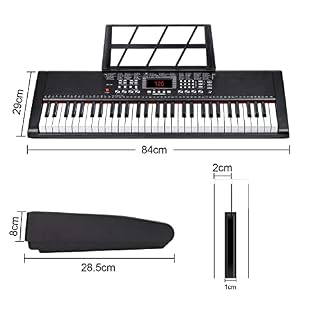 Clavier de Piano 61, Clavier de Piano Portable Avec Pupitre, Microphone, Clavier électronique de Piano Numérique de Musique d’alimentation Pour Enfants/Adulte - Les Beatles, Paul McCartney, John Lennon, RIngo Starr, George Harrison Clavier de Piano 61, Clavier de Piano Portable Avec Pupitre, Microphone, Clavier électronique de Piano Numérique de Musique d'alimentation Pour Enfants/Adulte – Image 6