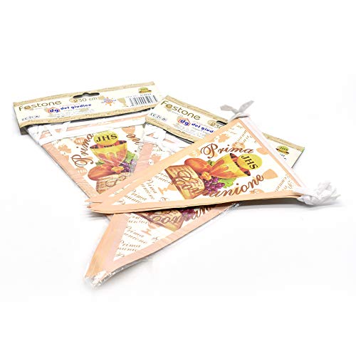 Takestop Set 3 Pezzi FESTONI Comunione Beige 8