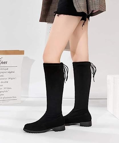 Image of JM LOOKS Women's Fashion Comfort sole Long Boots Classic Design Shoes