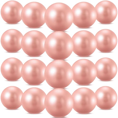 Image of Sotiff 20 Pcs 9 Inch Pilates Ball Bulk Exercise Pilates Ball Mini Yoga Balls Therapy Core for Stability Barre Training Stretching Physical Posture Training Gym Workout with Inflation Tube