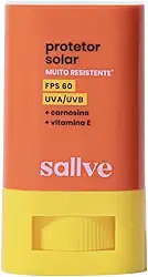 Sallve Protetor Solar em Bastão FPS60 15g