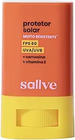 Sallve Protetor Solar em Bastão FPS60 15g