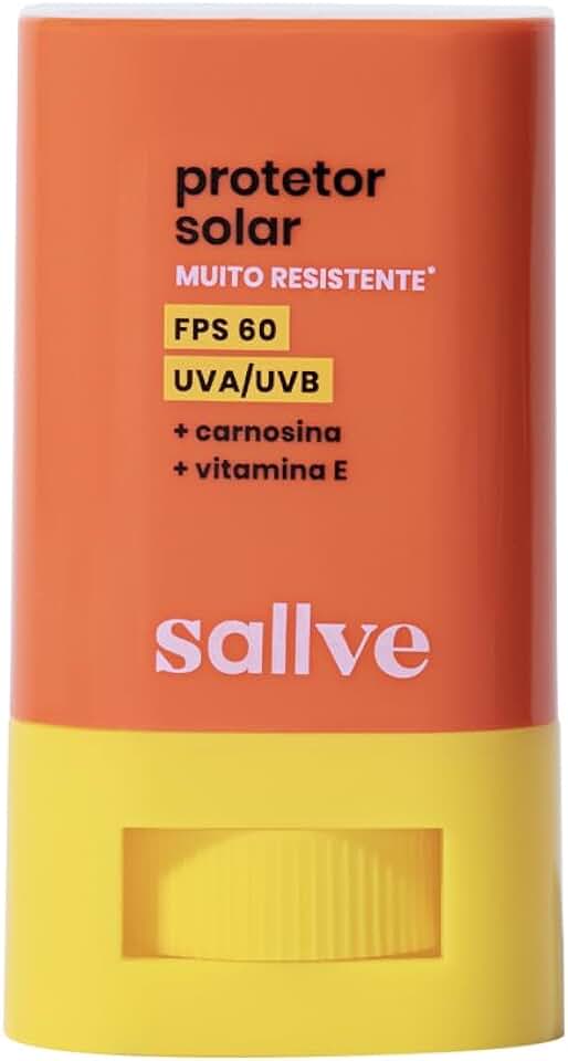 Sallve Protetor Solar em Bastão FPS60 15g