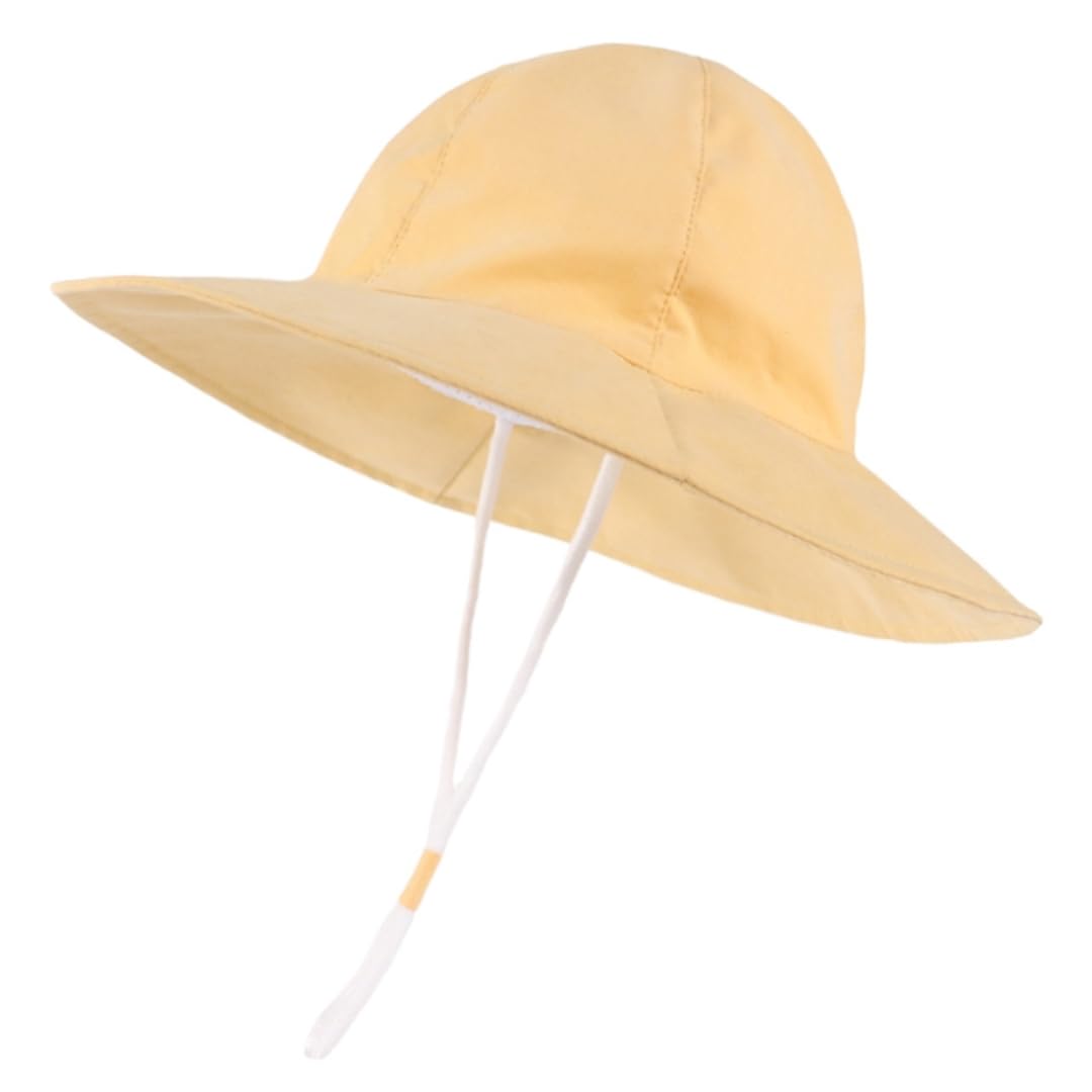 Connectyle Toddler Baby Sun Hat UPF 50+ Sun Protection Bucket Hat Wide Brim Summer Beach Hats for Boys Girls 1-4 Years