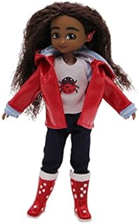 Lottie Doll Wildlife Photographer Doll Mia | Dolls For Girls And Boys | 7 Inch Doll With Brown, Wavy Hair, Brown Eyes & Cochlear Implant