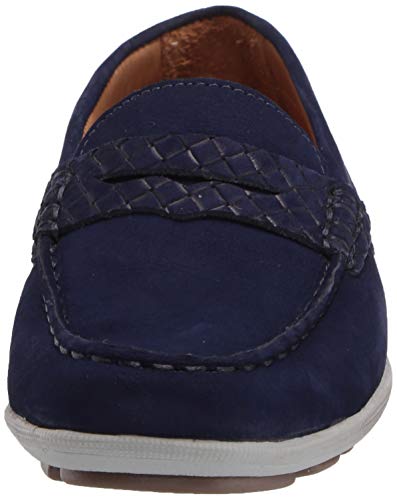 Image of Driver Club USA Kids' Kids Made in Brazil Fashion Genuine Leather Driving Loafer with Penny Detail