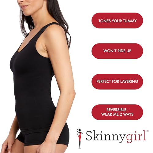 Image of Skinnygirl Women's Scoop Neck Seamless Shaping Camisole, 3-Pack