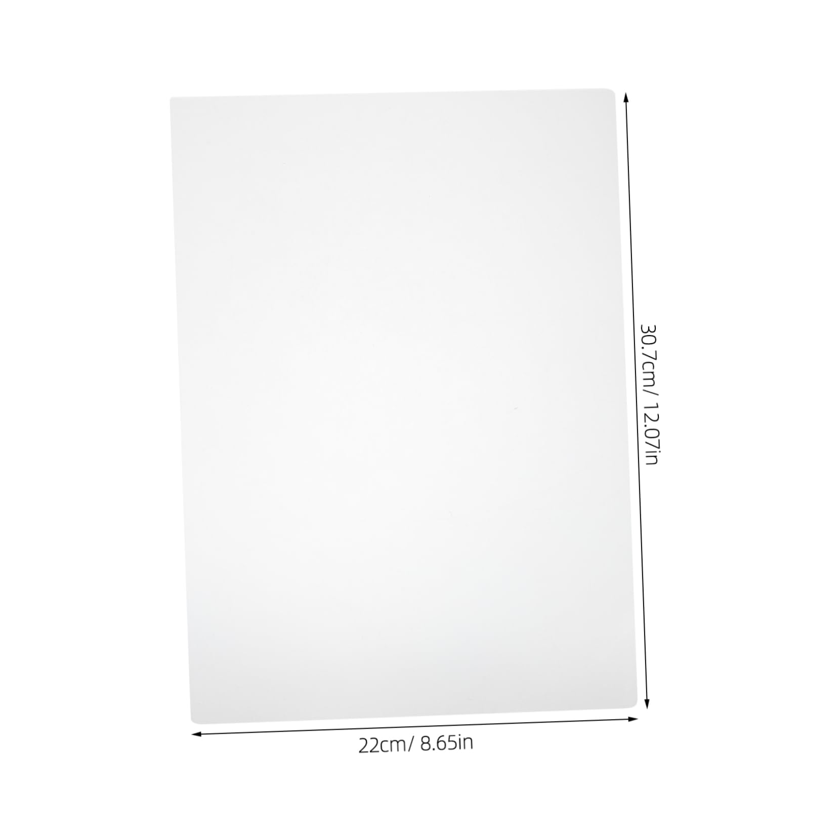 Housoutil 100piezas Papel Laminado Transparente Para Laminación Térmica Fundas De Plastificar Película De Laminación Para Fotos y