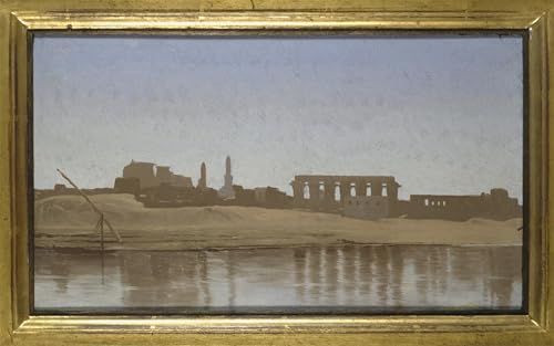 Tableau sur toile Gérôme Vue du Nil pour illuminer un mur sombre et habiller le salon