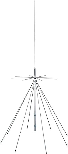 Miniatura 3 de Antena de escánerantena de disconaAntena GMRS con cable de 32.8 ft PL-259 SMA, 25  1300 MHz Soporte CB, HF, AIR, UHF, VHF, FM, AM, FRS, GMRS, 1090MHz
