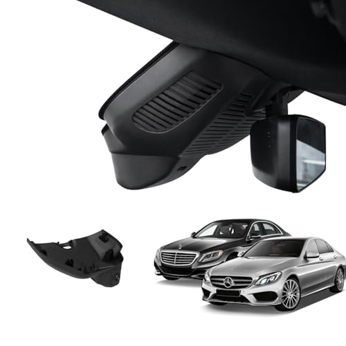 Mercedes-Benz Dash Camera for 2023-2025 GLC 300 4MATIC, 4K OEM-Style Dash Cam, No Visible Wires, Breeze Installation, HDR, WiFi & App, Parking Mode, Plug and Play, 64GB Card
