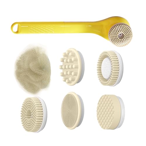 Épurateur de nettoyage du dos électrique avec brosse de massage exfoliant
