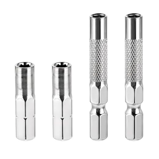 Inserti esagonali per cacciaviti da 1/4", adattatore da 6,35 a 4 mm, punta da 1/4", per micro punte a forma di 4 mm, per utensili per la casa, l'auto e la riparazione di macchine