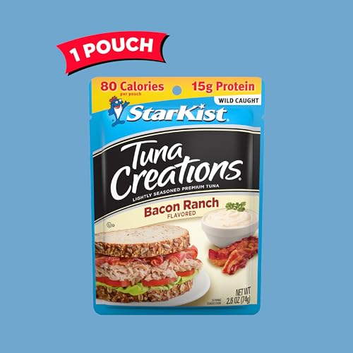 StarKist Tuna Creations Bacon Ranch, Single Serve Pouch, 2.6 oz Best