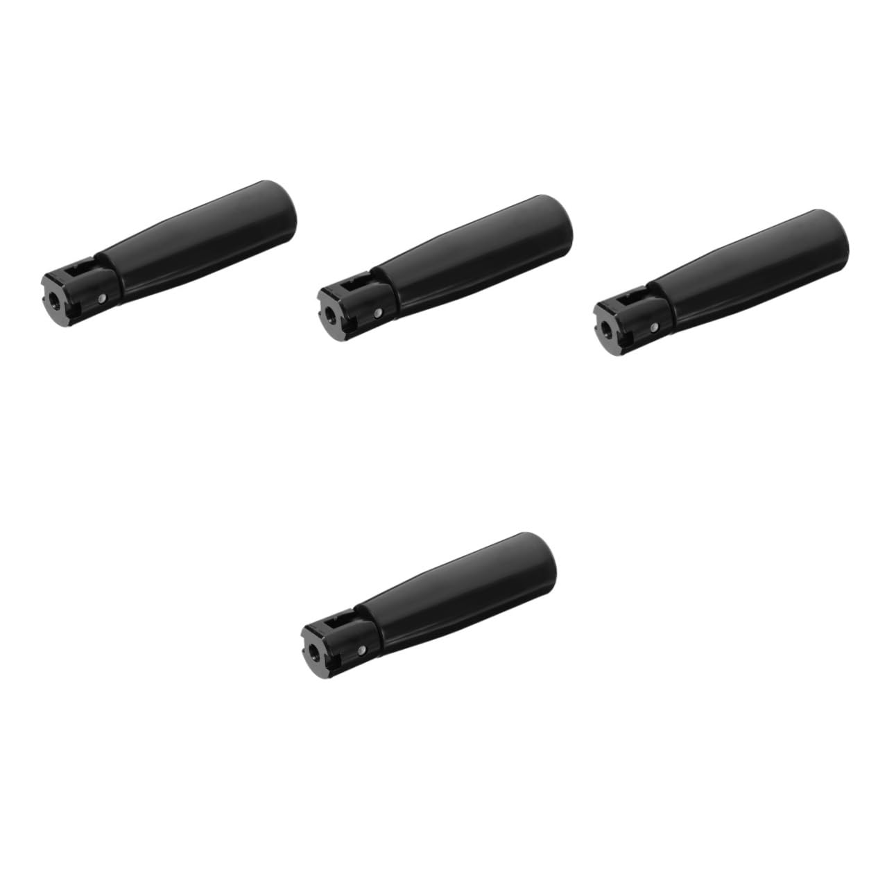 KICHOUSE 4pcs Foldable Handle Machine Handle Car Handwheel Machine Grip Crank Grip Replacement Handwheel Handle Grip Revolving Handle Replacement Rotating Revolving Handle Tool Black Nylon