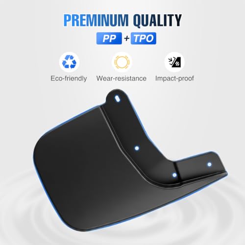 Image of Nilight Mud Flaps Splash Guards for Chevy Colorado GMC Canyon 2015-2022