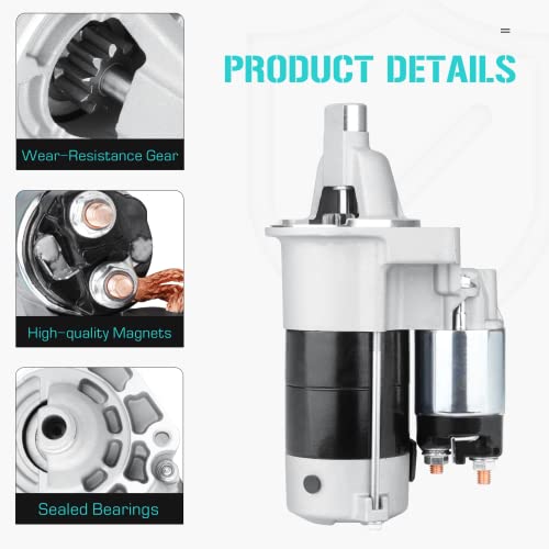 Starter (Only for Automatic) for Dodge Grand Caravan Chrysler Town Country 3.3L 3.8L 06-10, for Pacifica 3.8L 06-08, for Dodge Caravan 3.3L 06-07, for Jeep Wrangler 3.8L 09-11 Volkswagen Routan 09-10 by Youxmoto - Image 2