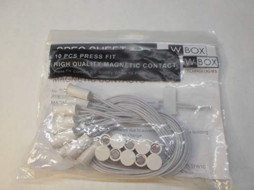 WBOX 0E-DC1651W10 Magnetic Contact Press Fit Contact 3/8