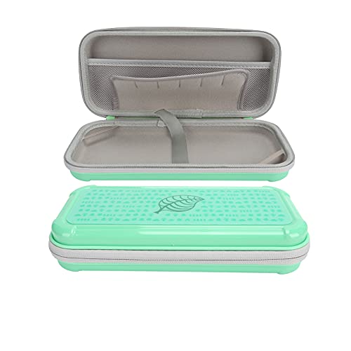 Funda protectora de transporte contra arañazos y caídas bolsa rígida Switch verde 7