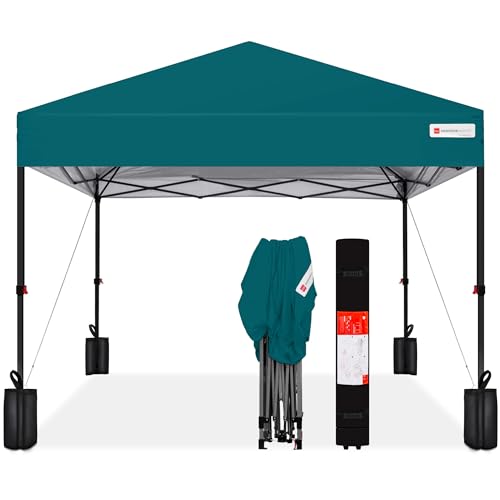 Best Choice Products 8x8ft Pop Up Canopy Tent, Outdoor...