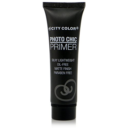 1pc City Color Chic Face Primer Silky Oil-Free Matte Finish Parabin Free #F0024
